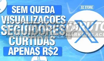 X - Twitter Seguidores Curtidas Retweet Visualizações Impressão